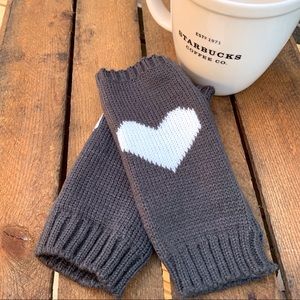✨KNIT HEART HAND ARM WARMERS FINGERLESS GLOVE